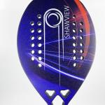 Fitness Beach Tennis Racket Carbon Fiber Eva17 18K Carbon Raquete De Padel