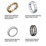 ISO Cylindrical Roller Bearing Cages Material Steel Single Row Bearing Cage