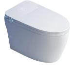 White Top Standing Smart Toilet Seat Siphonic Ceramic Bowl Intelligent Smart