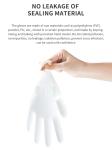 ISO Clear White Disposable Vinyl Examination Gloves