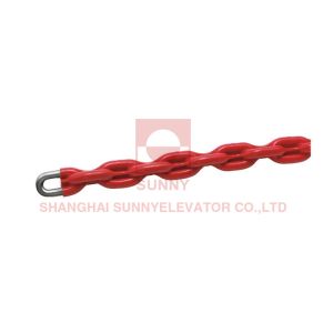 China Durable Aging Resistance Elevator Compensating Chain Guide Device factory