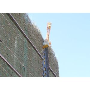 China Intelligent Elevator Control 60M / Min Man And Material Hoist on sale