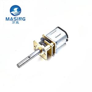 China Small N20 Micro DC Gear Motor , 12mm Mini Gear Box DC Motor For Robot / Door Lock factory