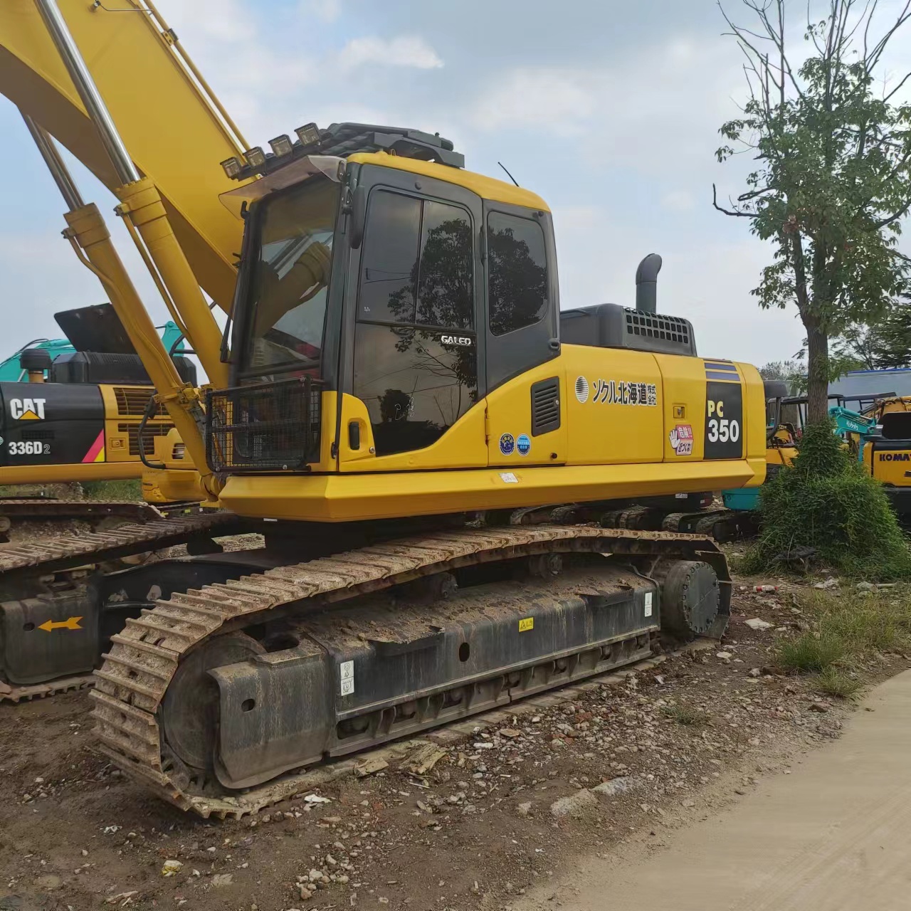 32600kg Komatsu PC350 Excavator with Low Working Hours and Original Hydraulic Cylinder