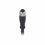 IP67 Sensor Actuator Cable Waterproof M12 Female Connector With 12A Power Cable
