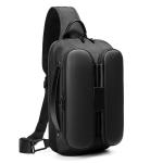 Hot selling custom logo waterproof men fashion shoulder chest crossbody sling