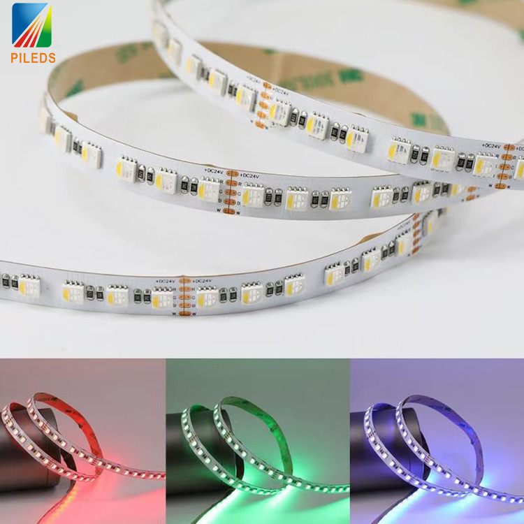 4 Colors In 1 Chip RGB+CCT LED Strip Smd 5050 60led/m DC 12V 24V RGB CW WW RGBW RGBWW Flexible Tape Light