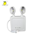 Rechargeable Twin Spot Emergency Light For Movie Theater / Hotel