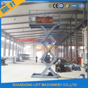 China CE 1T 4M Lightweight Scissor Lift Table For Cargo Moving on sale