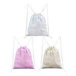 Colorful Sublimation Glittery Drawstring Bag For DIY Personalized Photo Printing