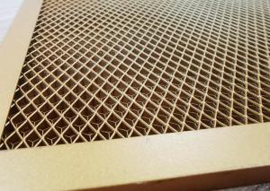 China EMI Welded Honeycomb Shielding Stainless Steel , RF Honeycomb Ventilation Panels factory