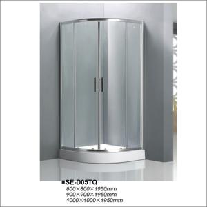 China Modern Sliding Door Shower Enclosures , Framed Quadrant Shower Cubicles factory