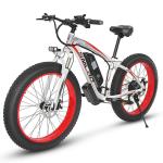 17500mah 26 Inch Fat Tire Electric Bike Brushless Geared 50km/H