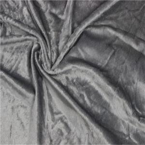 China High Standard Super Soft Velboa Fabric Shrink - Resistant For Baby Blanket factory