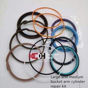 China Rotary Large Medium Bucket Arm Cylinder Oil Seal Repair Kit Fluorine Rubber factory