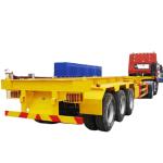 Producer 2-3axles 20ft/40ft 30-60tons Container Skeleton Trailer/Flatbed Semi