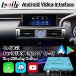 Lsailt Android Multimedia Interface for Lexus IS 300h 250 350 200t 300 AWD F