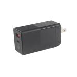Portable Charging 65W 2 Ports Small PD Fast Charging Charger with GaN Gallium