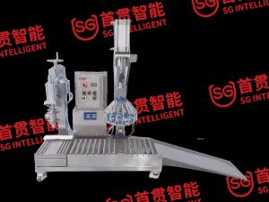 China 220V/50Hz Power Supply Liquid Up Filling Machinery For Liquid Products Manufacturing factory