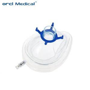 China Surgical Disposable Soft Cushion Oxygen Mask For Adult Pediatric Infant Anesthesia Mask Product Manufacturer factory
