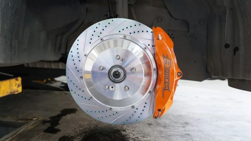 Auto Disc Rotors for RS3 BMW and VW Universal Car Fitment Brake Assembly