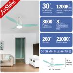 Home Hotel and Office 52" High Speed Decorative Ceiling Fan with Modern European