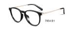 Metal Temple Food Contact Ultra Light Eyeglass Frames With Round Lens