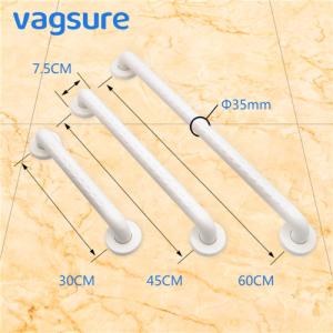 China Non Barrier Bathroom Fixtures And Fittings / Shower Grab Bars Diameter 35MM factory