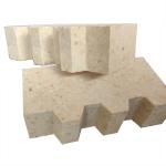 Yellow High Alumina Refractory Brick Porosity 23% Excellent Thermal Shock