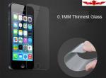 Thinnest 0.1MM 9H US German Schott Tempered Glass Screen Protector For Iphone 5