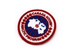 Canada Goose Blue Circle Heart With Line Red Maple Leaf Words Badge Armband For