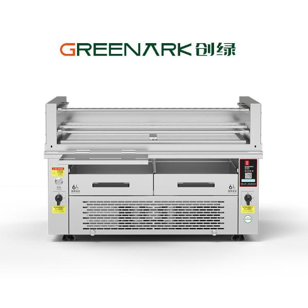 China 800°C Commercial BBQ Grill with Dual-Zone Searing factory