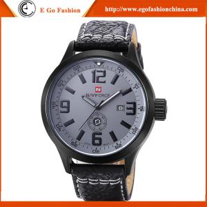China 3 6 9 12 Naviforce Watch for Man Stainless Steel Back Watches Retro Leather Watch Sports factory