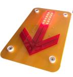 800x400mm Anti Riot LED Arrow Board