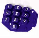 Arabic Numeric Matrix Silicone Rubber Keyboard 3x4 Style