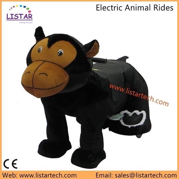 Electrical Animal Plush Motorcycle Toys, Kids Ride on Animal Motorcycle from