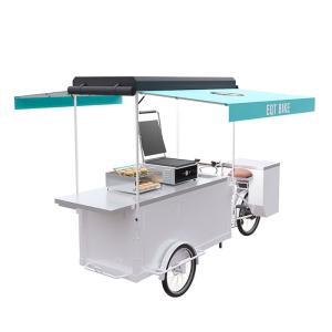 China Electric Luxury Burger Food Cart Customization Accepted CE Certificate factory