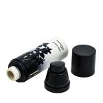 PET 50ml Cosmetic Lotion Bottle High Quality Airless Pump Bottle Hot Stamping