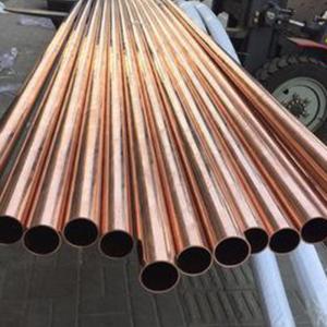 China High Precision Seamless Copper Pipe 0.15mm Single Hole EDM Electrode Brass Copper Tube factory