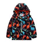 120cm Unisex Childrens Winter Jackets Heavy Winter Coats Mid Length Hooded