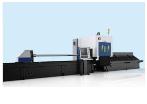 China CNC Fiber Laser Tube Cutting Machine for Round Pipe , 7m Cutting Length factory