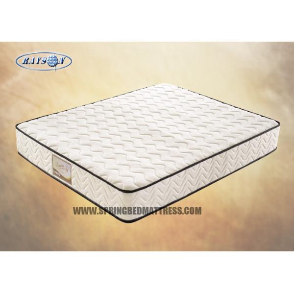 Portable Tight Top Mattress , Beautiful Knitted Fabric Pattern Roll Up Foam