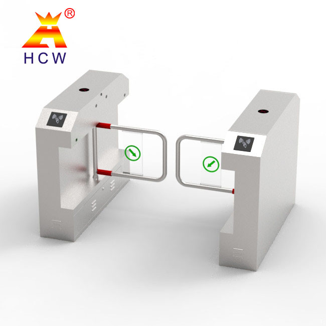 Office Building Access Control System Swing Gate Turnstile For Staff Passage