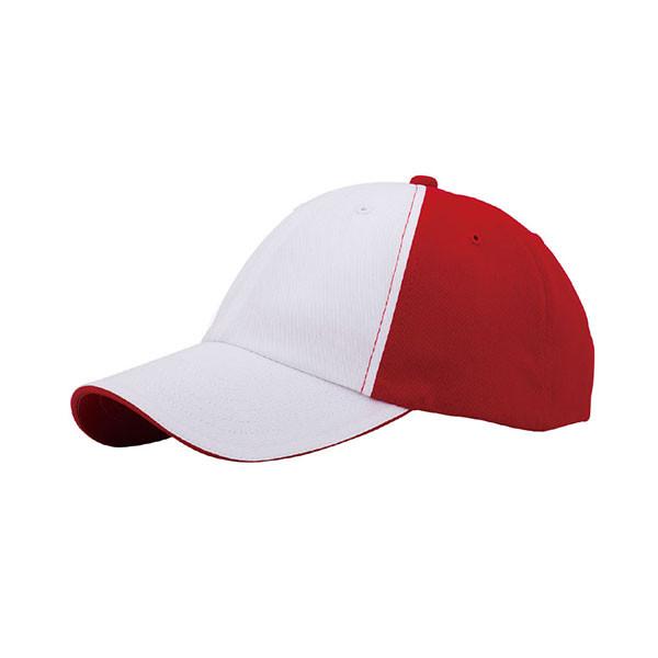 2 Tone 6 Panel Constructed Baseball Caps, Low Profile Adjustable Men And Women
