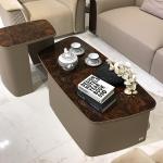 Square Shape Living Room Coffee Table Luxury Modern Furnitures 600x600x560mm