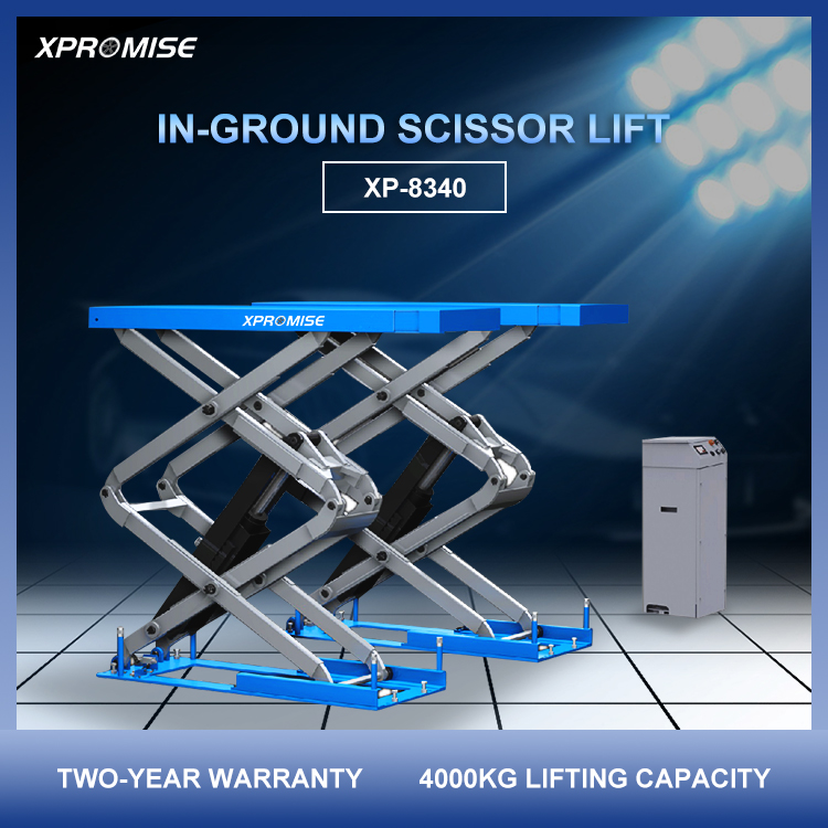 High Quality Low Price Car Hydraulic Scissor Car Lift Suitable For Car Repair Work Shop And Tire Changer Shop