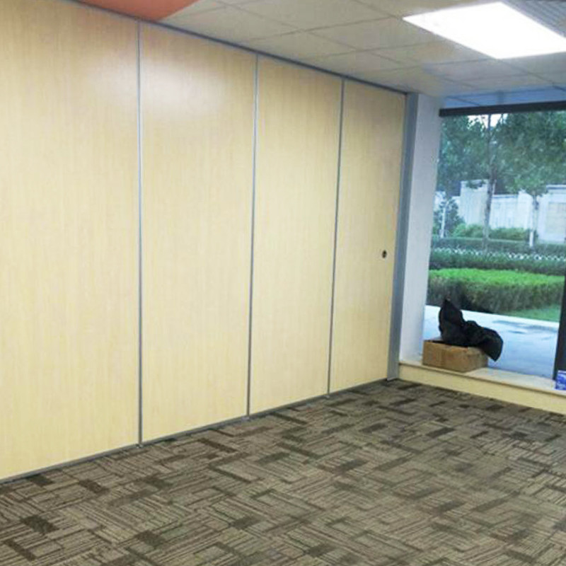 No Floor Track Sliding Temporary Soundproof Movable Operable Partition Wall For School
