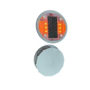 China 2.5V Dia 136mm Solar Road Marker 57 Ton Weight Resistance Solar Underground Light factory