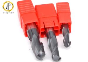 China Two Flute Center Cutting End Mill Router Bit , 0.3mm~20mm Carbide Chamfer End Mill on sale