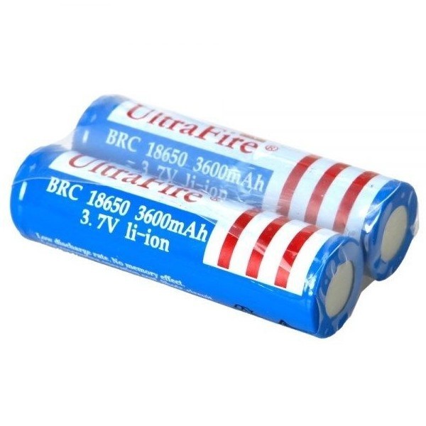 China UltraFire BRC 18650 3600mAh 3.7V rechargeable Li-ion battery factory